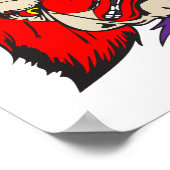 邪悪なひびきピエロ ポスター (角)