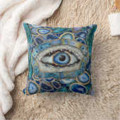 邪悪なアイアムレットブルージオデスとクリスタル クッション (ブランケット)