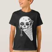 邪悪なアイスクリームコーンTシャツ Tシャツ (正面)