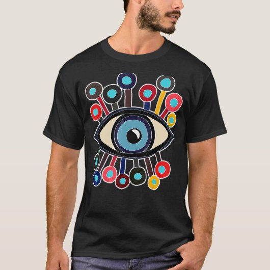 邪悪なアイプロテクター Tシャツ (正面)