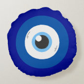 邪悪なアイマックス超青 –  ラウンドクッション (裏面)