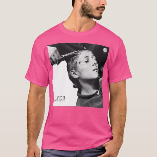 邪悪なアルバムアートワークのウルバーの花 Tシャツ (正面)