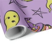 邪悪なエレガント紫 ラッピングペーパー (ロールコーナー)