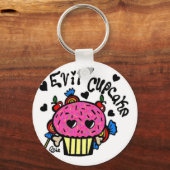 邪悪なカップケーキ – キーチェーン (正面)
