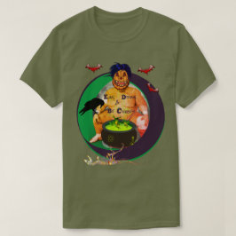 邪悪なカボチャのハロウィーン疲労 Tシャツ