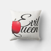 邪悪なクイーンレッドアップル クッション (裏面)