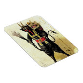 邪悪なクランパスホラーデーモンホリデークリスマスクリスマス マグネット (右側)