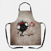 邪悪なクリスマスバグが与え存在する エプロン (正面)