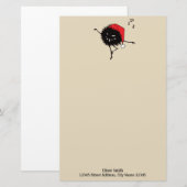 邪悪なクリスマスバグの歌と踊り 便箋 (正面/裏面)