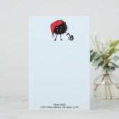 邪悪なクリスマスバグの開梱プレゼント 便箋 (スタンド正面)