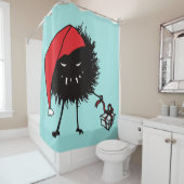 邪悪なクリスマスバグ – 現在 シャワーカーテン (インサイチュ)