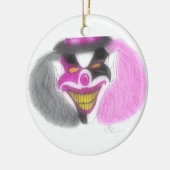 邪悪なクリスマス セラミックオーナメント (左)