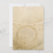 邪悪なグッドタイムアダルトヴィンテージハローウィンパーティ 招待状 (裏面)