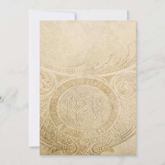 邪悪なグッドタイムアダルトヴィンテージハローウィンパーティ 招待状 (裏面)