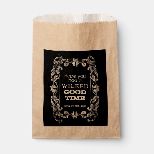 邪悪なグッドタイムハロウィーントリート フェイバーバッグ (正面)