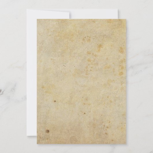 邪悪なグッドタイムヴィンテージ大人ハローウィンパーティ 招待状 (裏面)