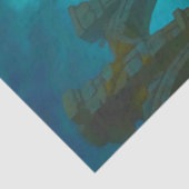 邪悪なゴシック白熱［赤熱］光を放つ様式の魔女の目 – ハ幽霊のよく出るロウィン 薄葉紙 (詳細)