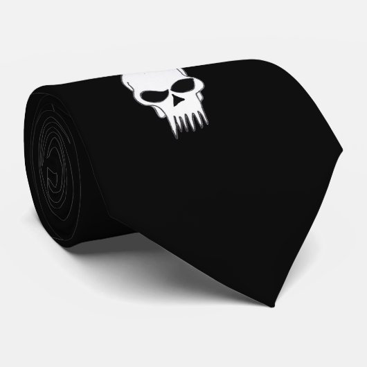邪悪なスカル ネクタイ (ロール)