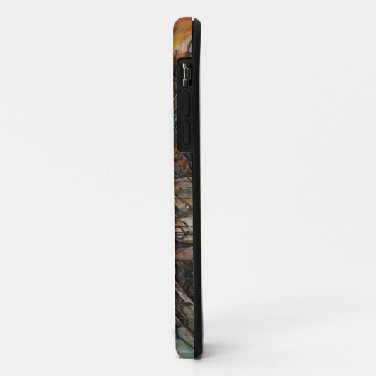 邪悪なスカルIPhoneケース Case-Mate iPhoneケース (裏面/左)