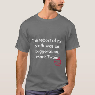 邪悪なスマイルは、私の死のレポートexagg…でした tシャツ