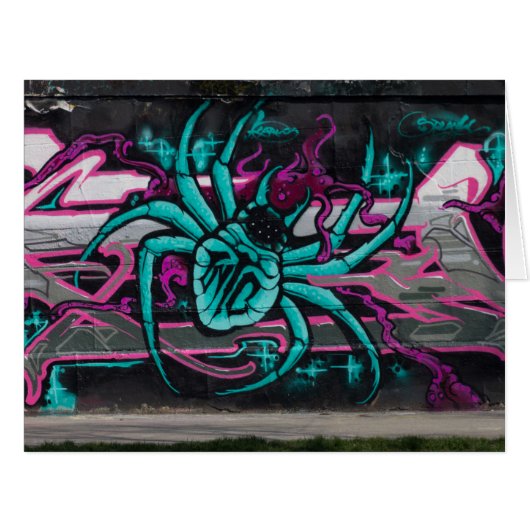 邪悪なターコイズクモ (正面横)