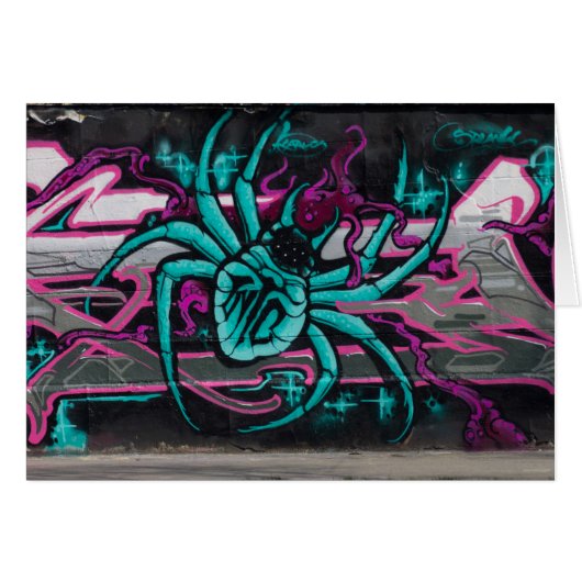 邪悪なターコイズクモ (正面横)