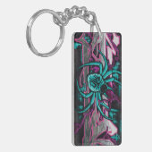 邪悪なターコイズクモ キーホルダー (正面左)