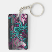 邪悪なターコイズクモ キーホルダー (裏面)