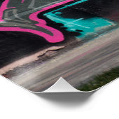 邪悪なターコイズクモ ポスター (コーナー)