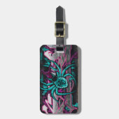 邪悪なターコイズクモ ラゲッジタグ (正面縦)