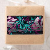 邪悪なターコイズクモ ラベル (インサイチュ)