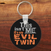 邪悪なツインキーチェーン キーホルダー (正面)