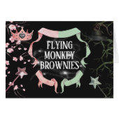 邪悪なテーマテントフードカード (正面横)