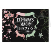 邪悪なテーマテントフードカード (正面横)