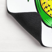 邪悪なトウモロコシのマウスパッド マウスパッド (コーナー)