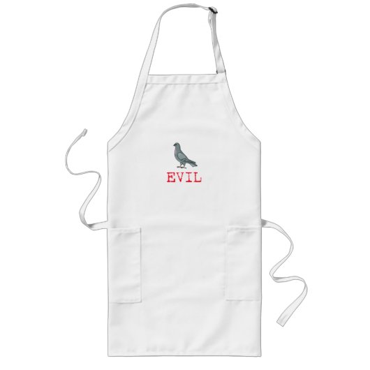 邪悪なハト ロングエプロン (正面)