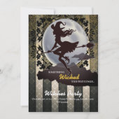 邪悪なハローウィンパーティ招待状 招待状 (正面)