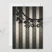 邪悪なハローウィンパーティ招待状 招待状 (裏面)