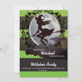 邪悪なハローウィンパーティ招待状 招待状 (正面)