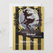 邪悪なハローウィンパーティ招待状 招待状 (正面)