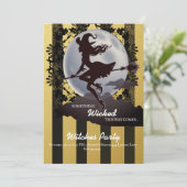 邪悪なハローウィンパーティ招待状 招待状 (スタンド正面)