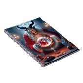 邪悪なビジョン – スパイラルフォトノートブック ノートブック (右側)