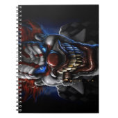 邪悪なピエロおよびシガー ノートブック (正面)