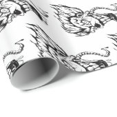 邪悪なピエロの包装紙 ラッピングペーパー (ロールコーナー)