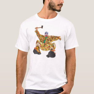 邪悪なピエロの攻撃 Tシャツ