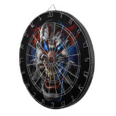 邪悪なピエロの顔 ダーツボード (正面右)