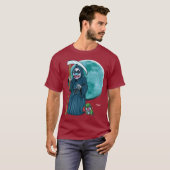 邪悪なピエロのTシャツ-死神 Tシャツ (正面フル)