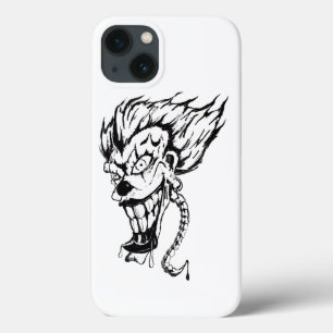 邪悪なピエロアップルiPhone X、タフなXtreme Phoneケース iPhone 13ケース