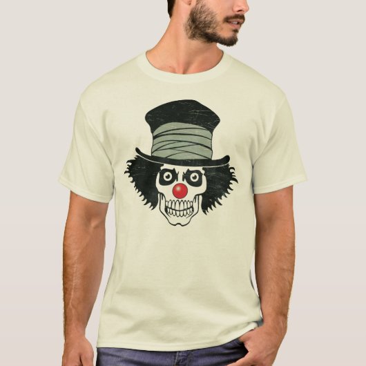 邪悪なピエロ Tシャツ (正面)