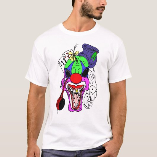 邪悪なピエロ Tシャツ (正面)